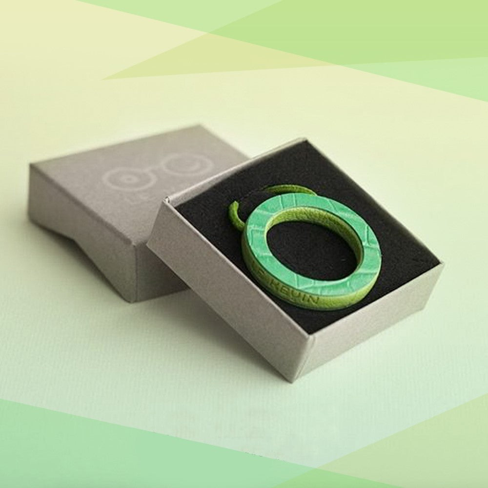 Glasses Holder Cord Apple/Lime Crocodile