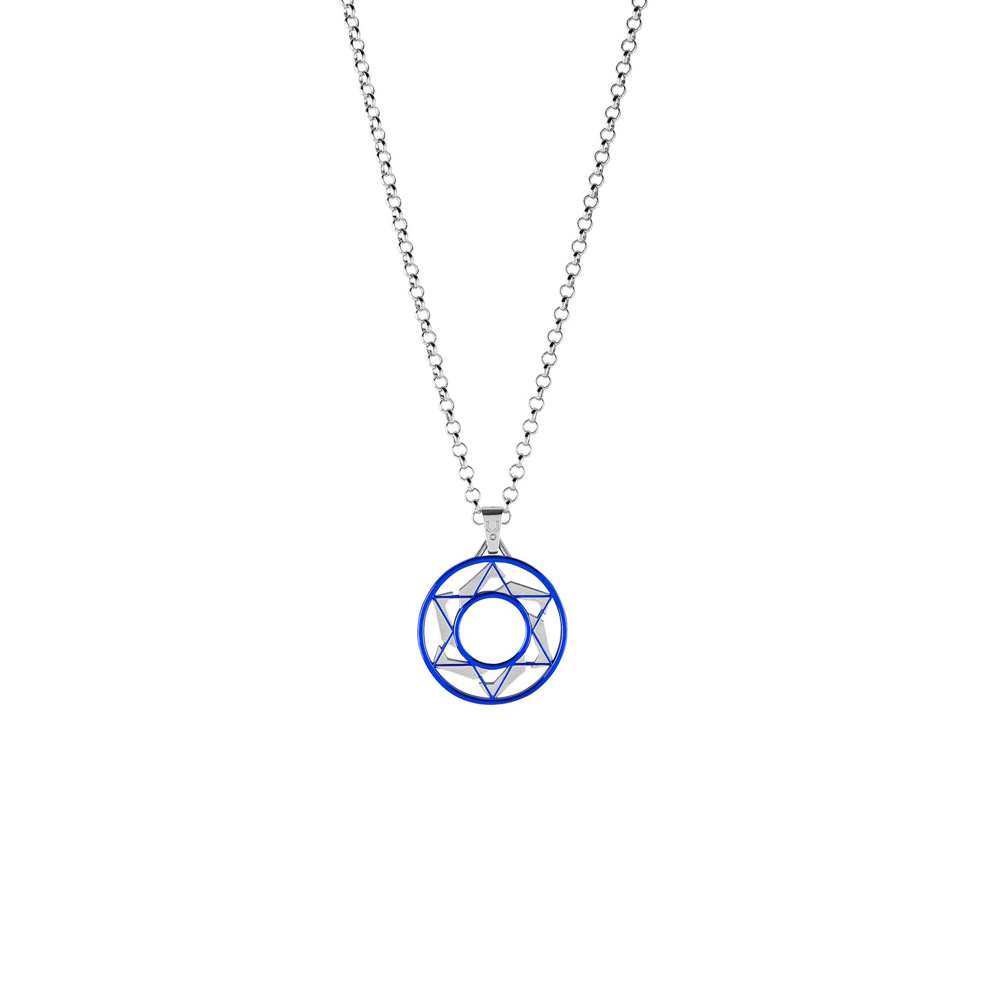David Blue with chain