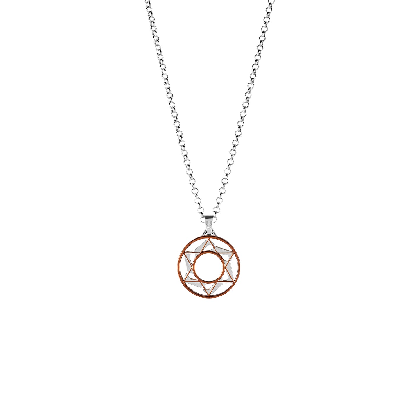 David Bronze with chain