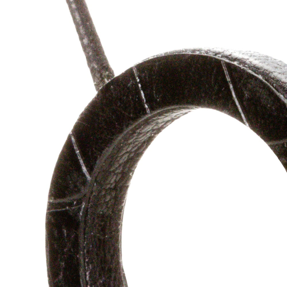 Glasses Cord Holder Grey Crocodile