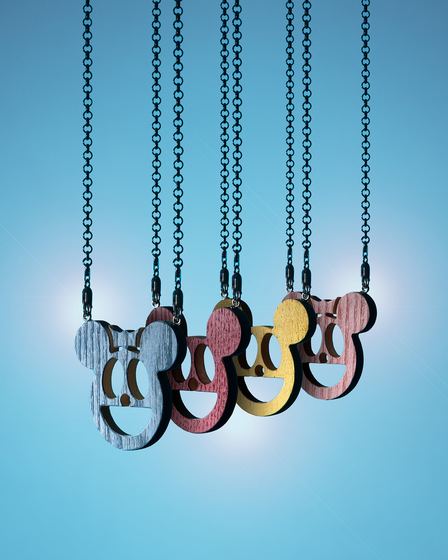 Mickey - Yellow With Chain