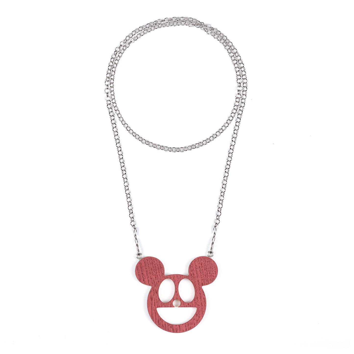 Mickey- Red With Chain