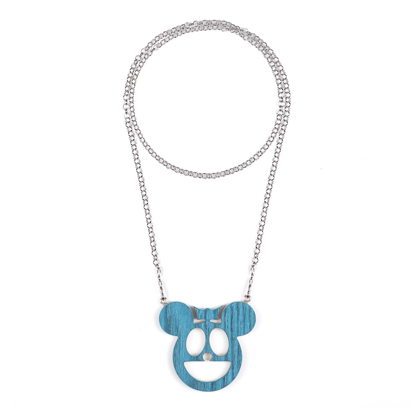 Minnie - Blue With Chain