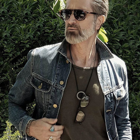 Glasses Cord Holder All Espresso Lizard