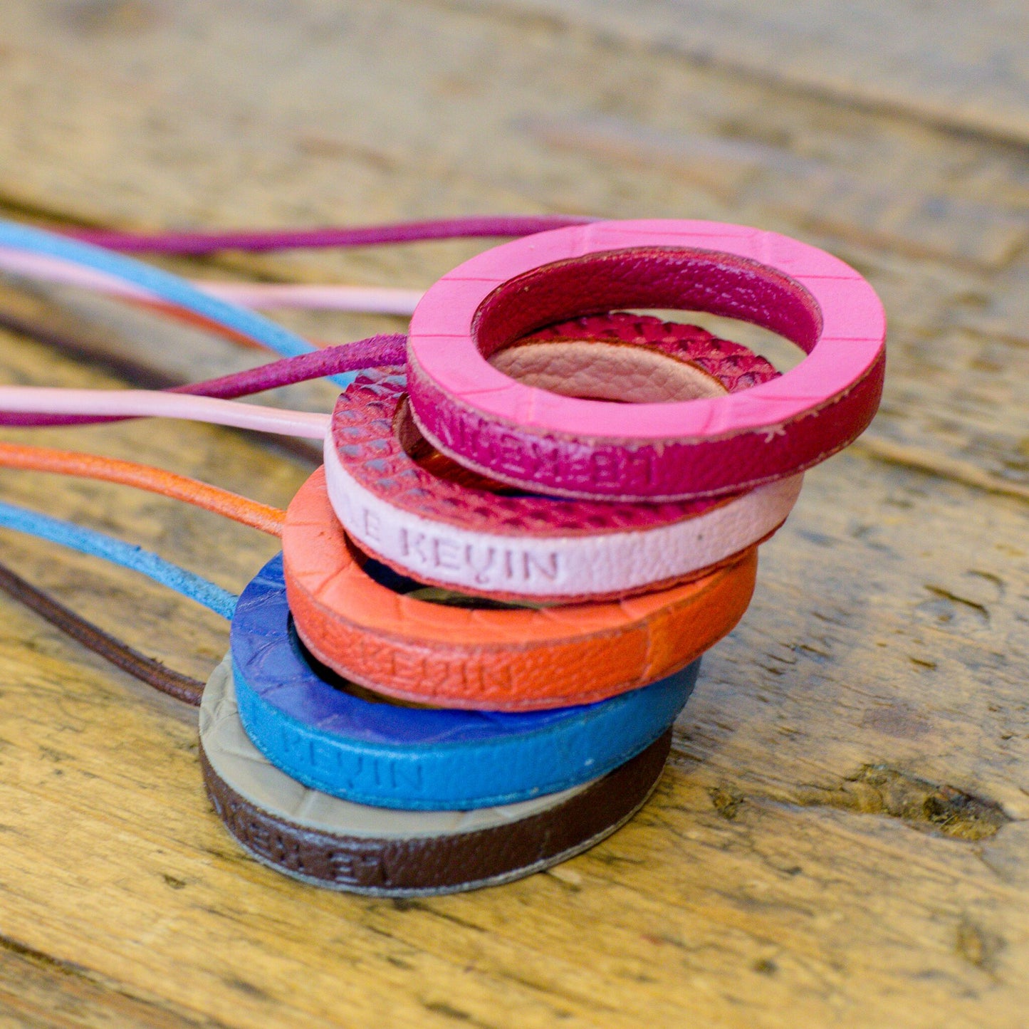 Glasses Cord Holder All Pink Sundae Lizard