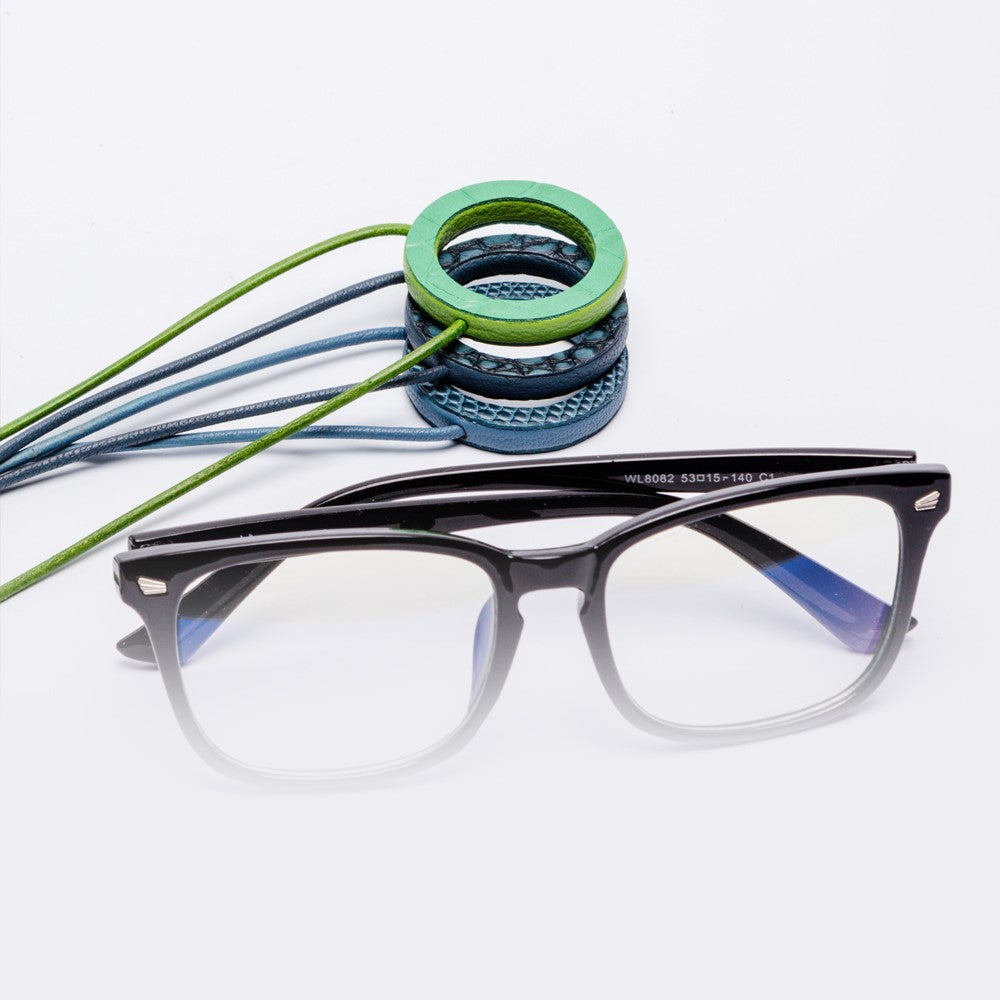Glasses Holder Cord Apple/Lime Crocodile