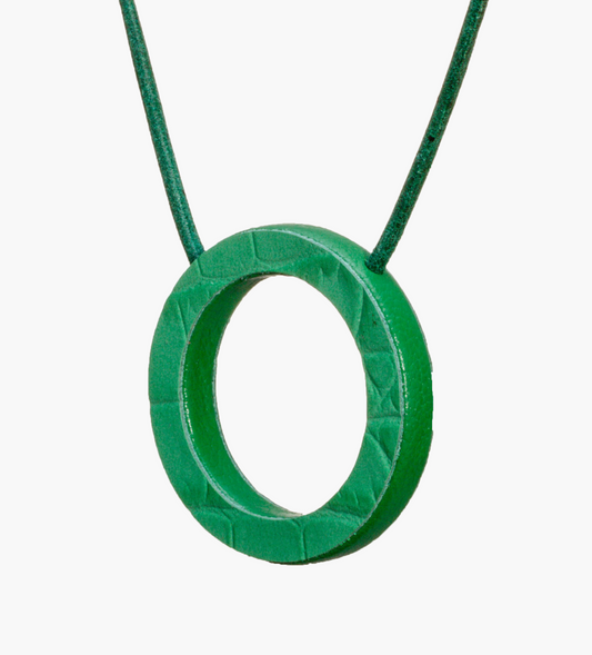 Glasses Cord Holder Apple Crocodile