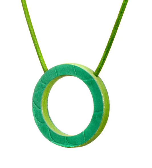 Glasses Holder Cord Apple/Lime Crocodile