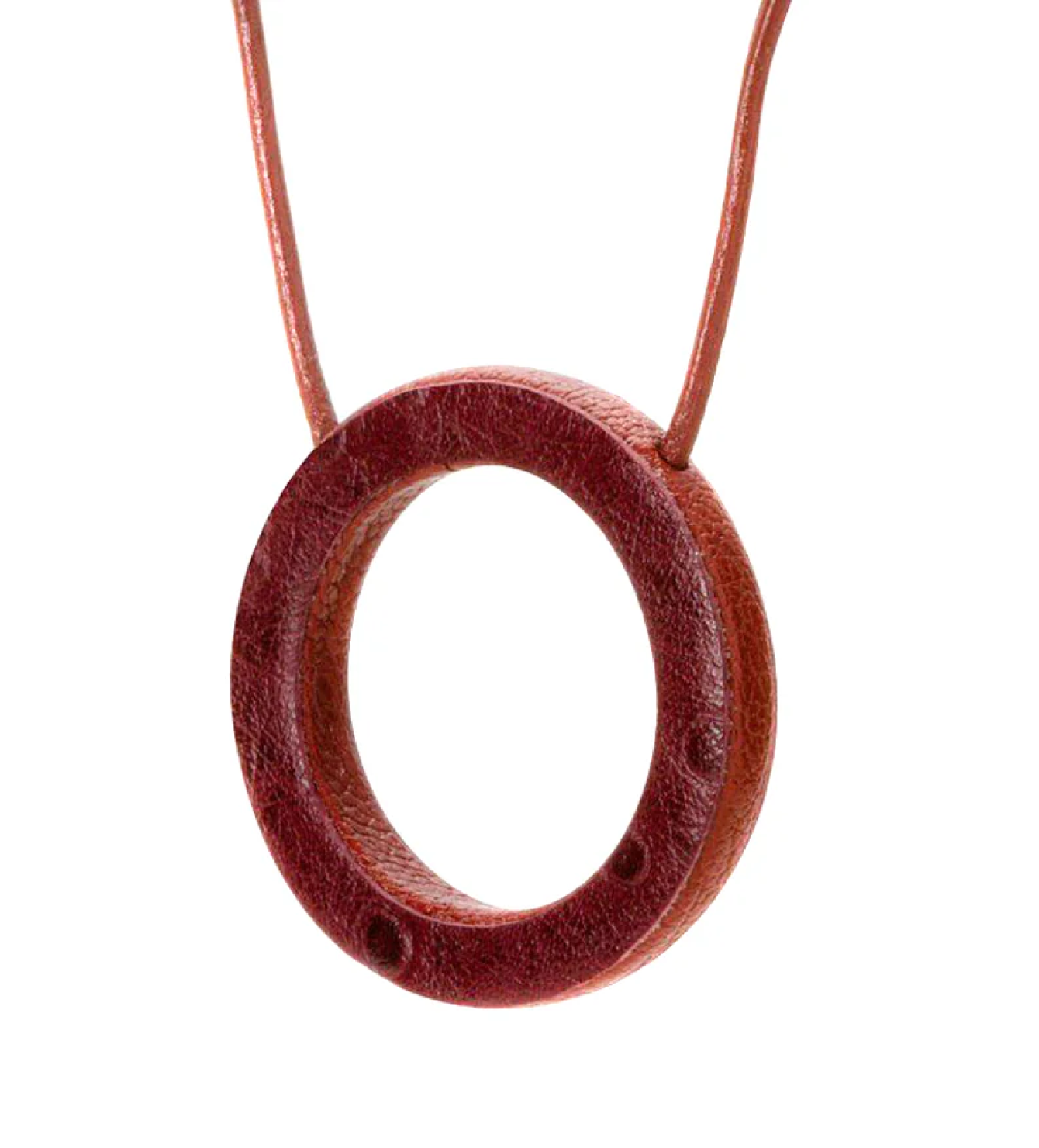 Glasses Cord Holder Russet Ostrich