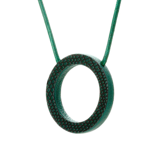 Glasses Cord Holder Green Lizard