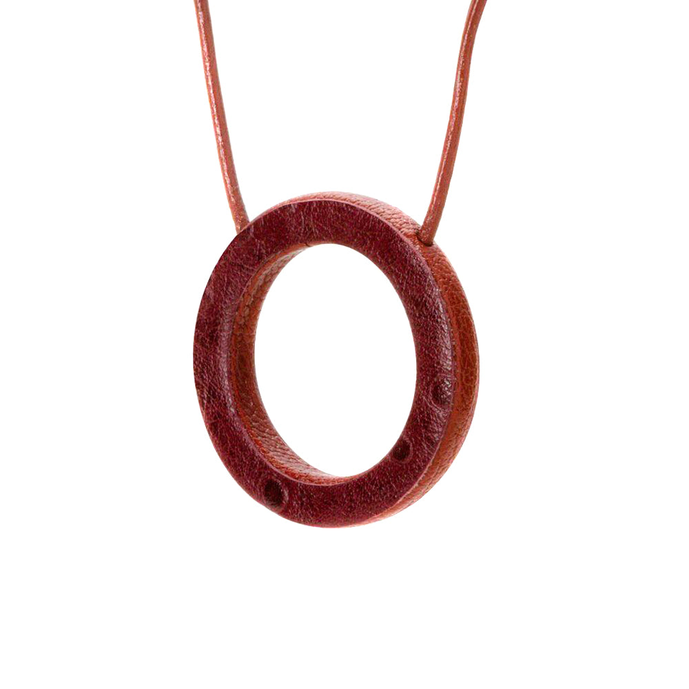 Glasses Cord Holder Russet Ostrich